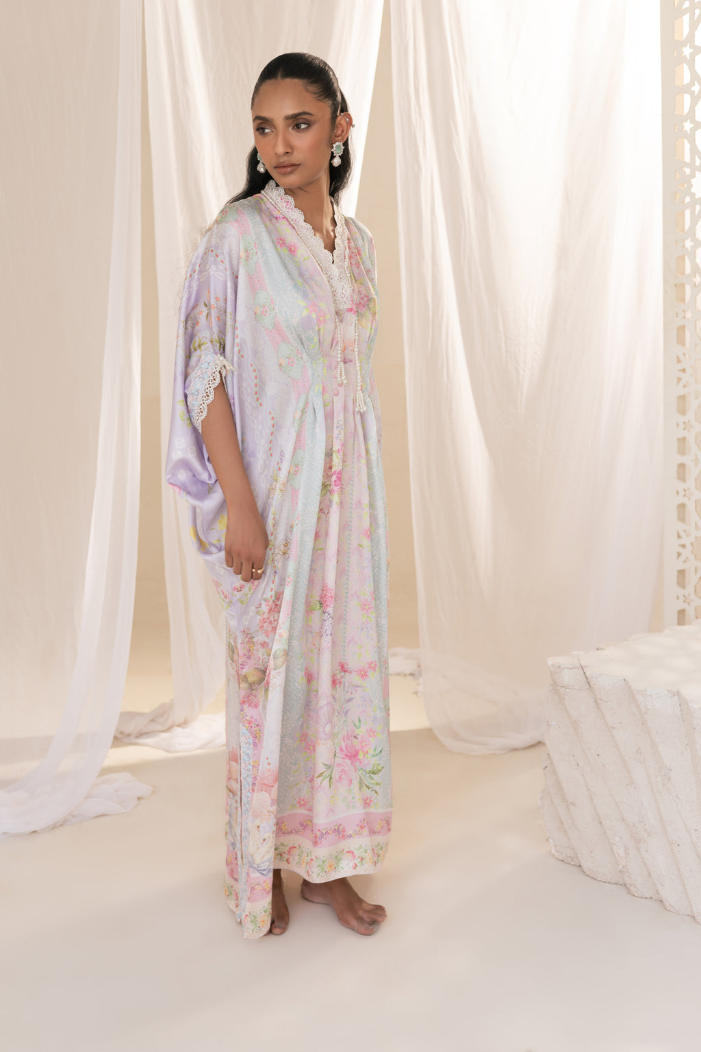 ARABELLA - pleated kaftan