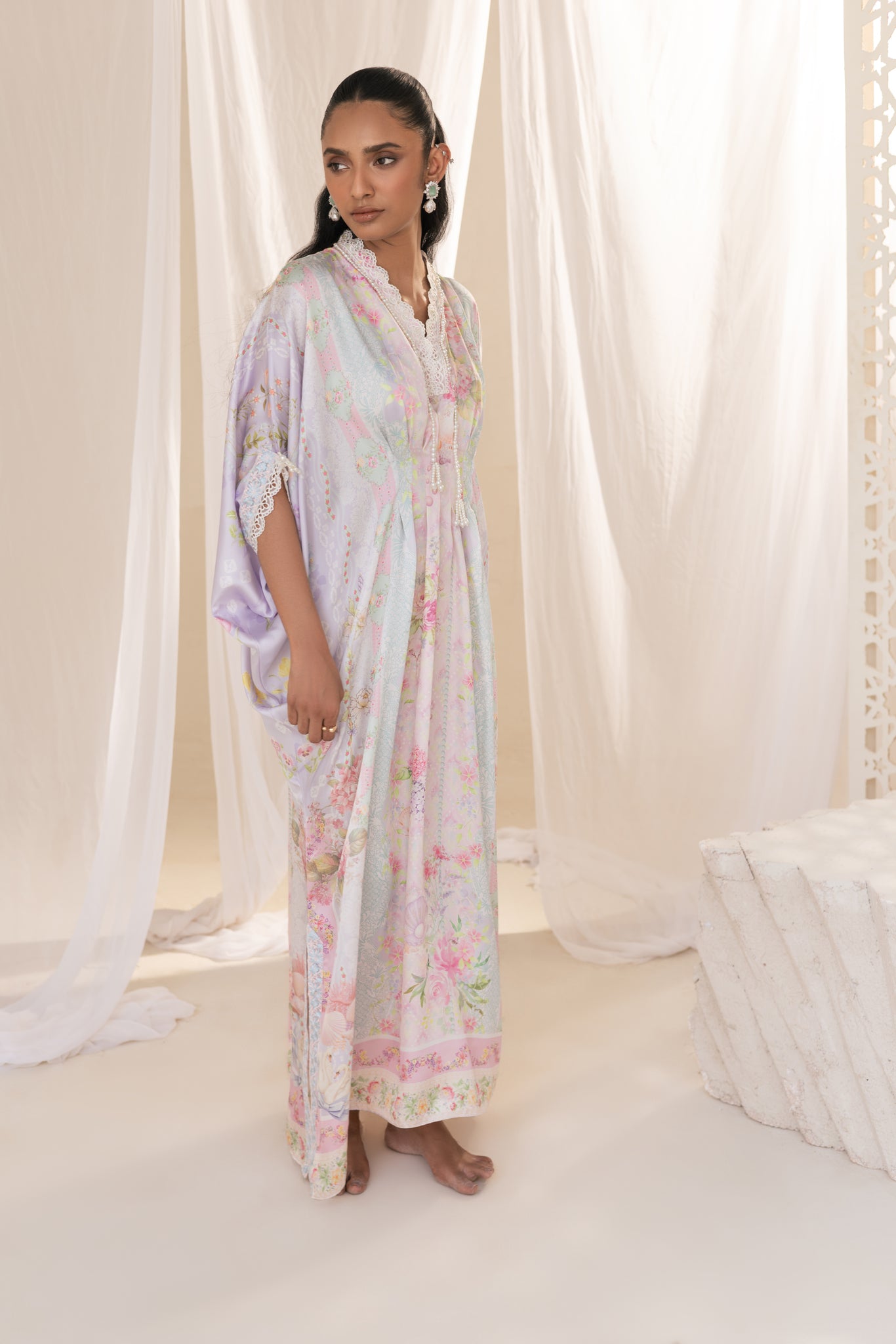 ARABELLA - pleated kaftan
