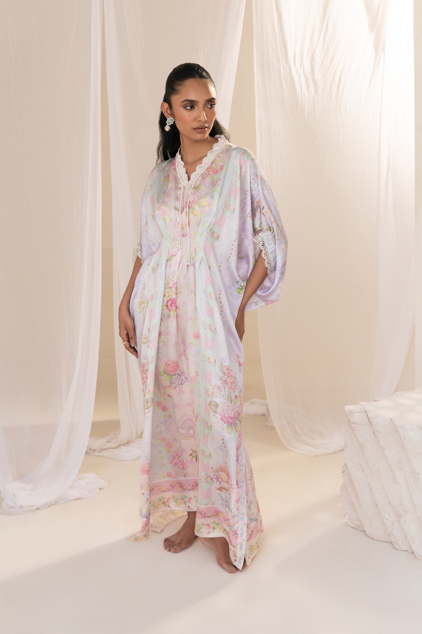 ARABELLA - pleated kaftan