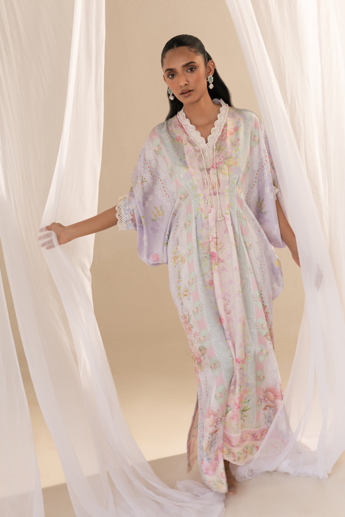 ARABELLA - pleated kaftan