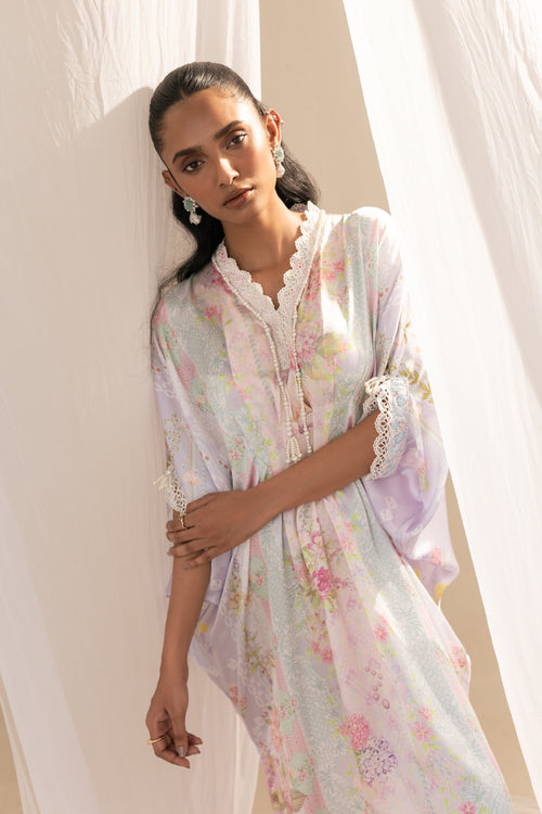 ARABELLA - pleated kaftan