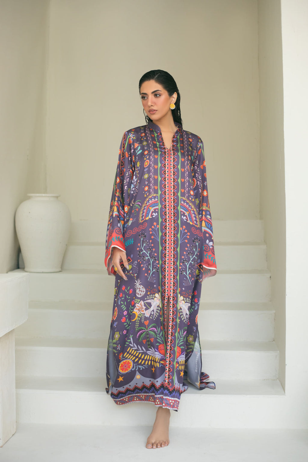 ALANA - Front open kaftan