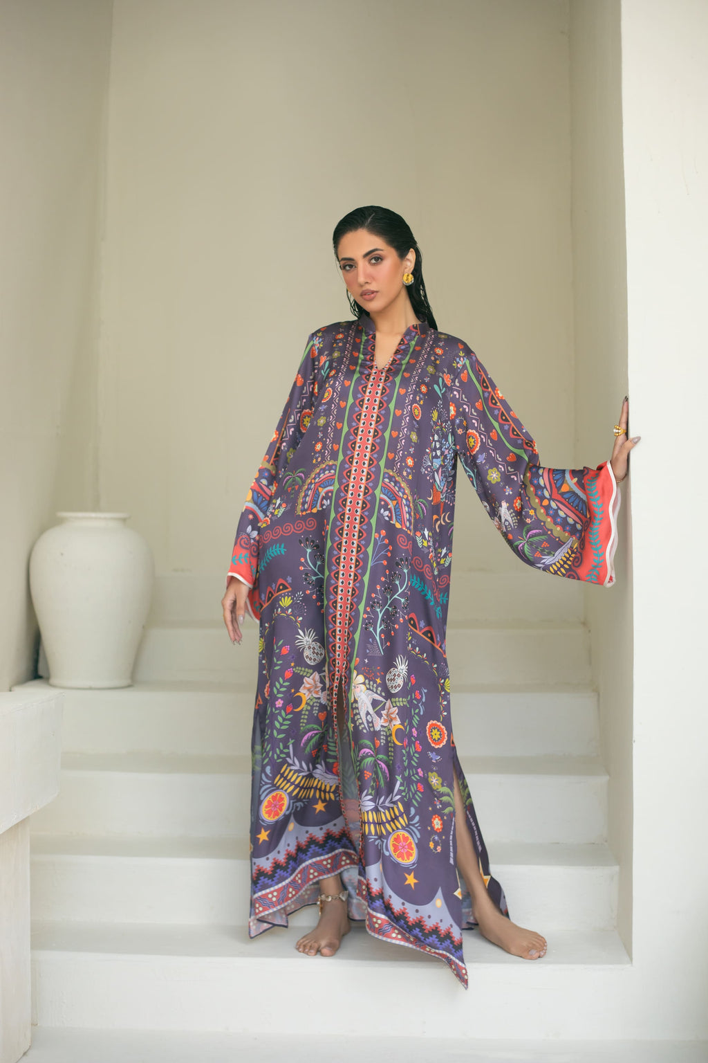 ALANA - Front open kaftan