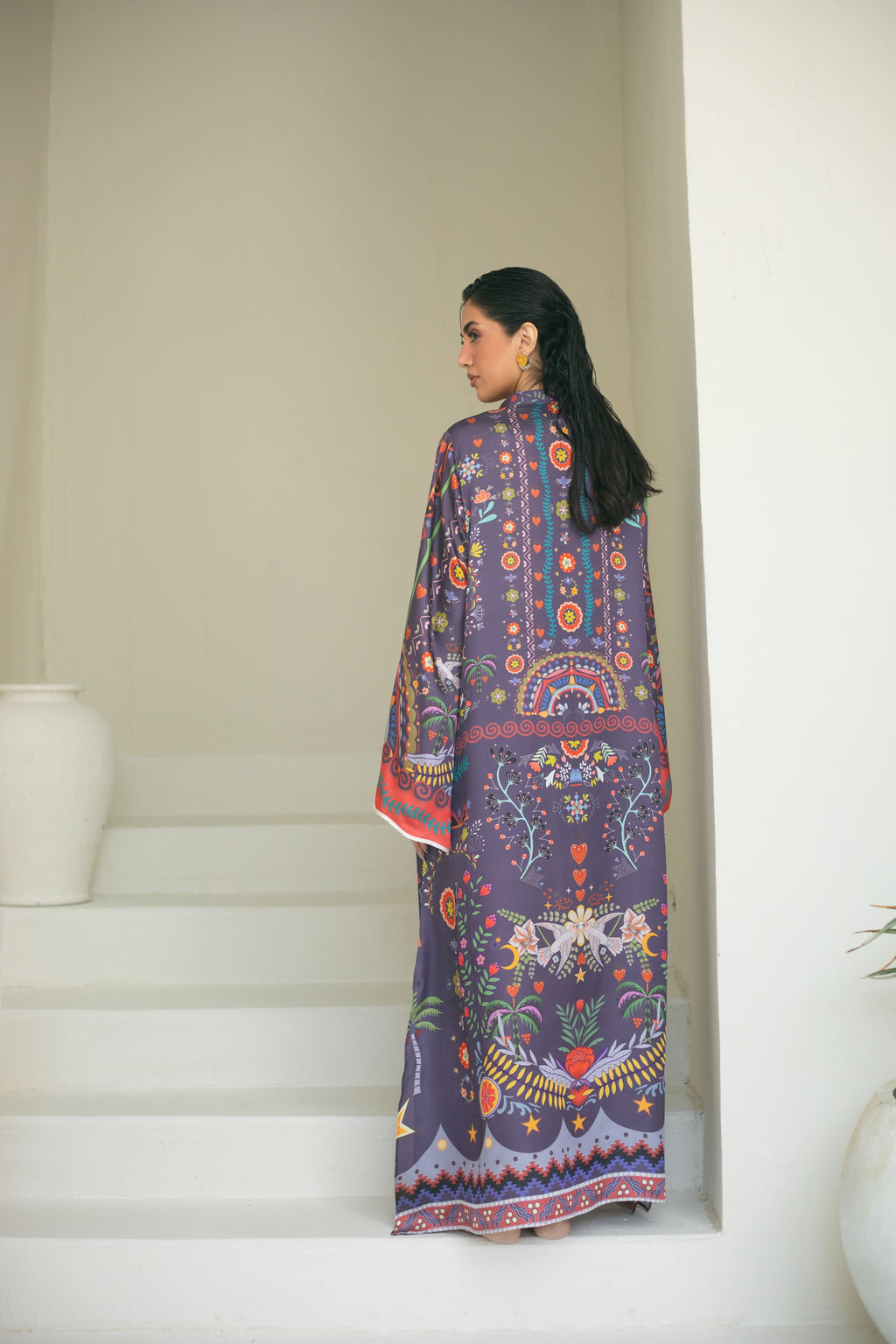 ALANA - Front open kaftan